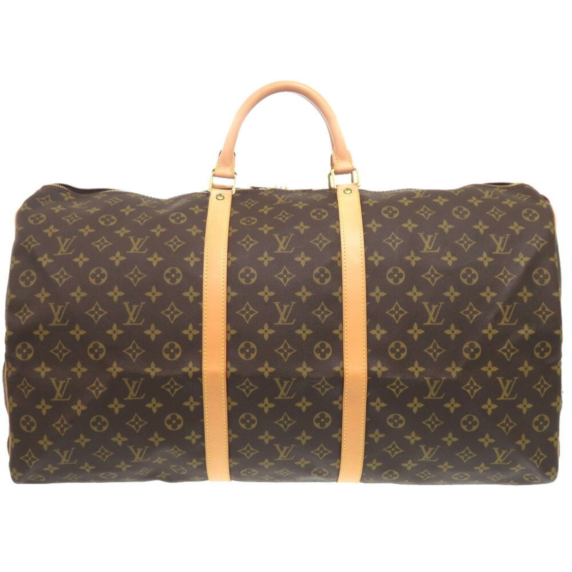 Louis Vuitton Brown Monogram Boston Bag