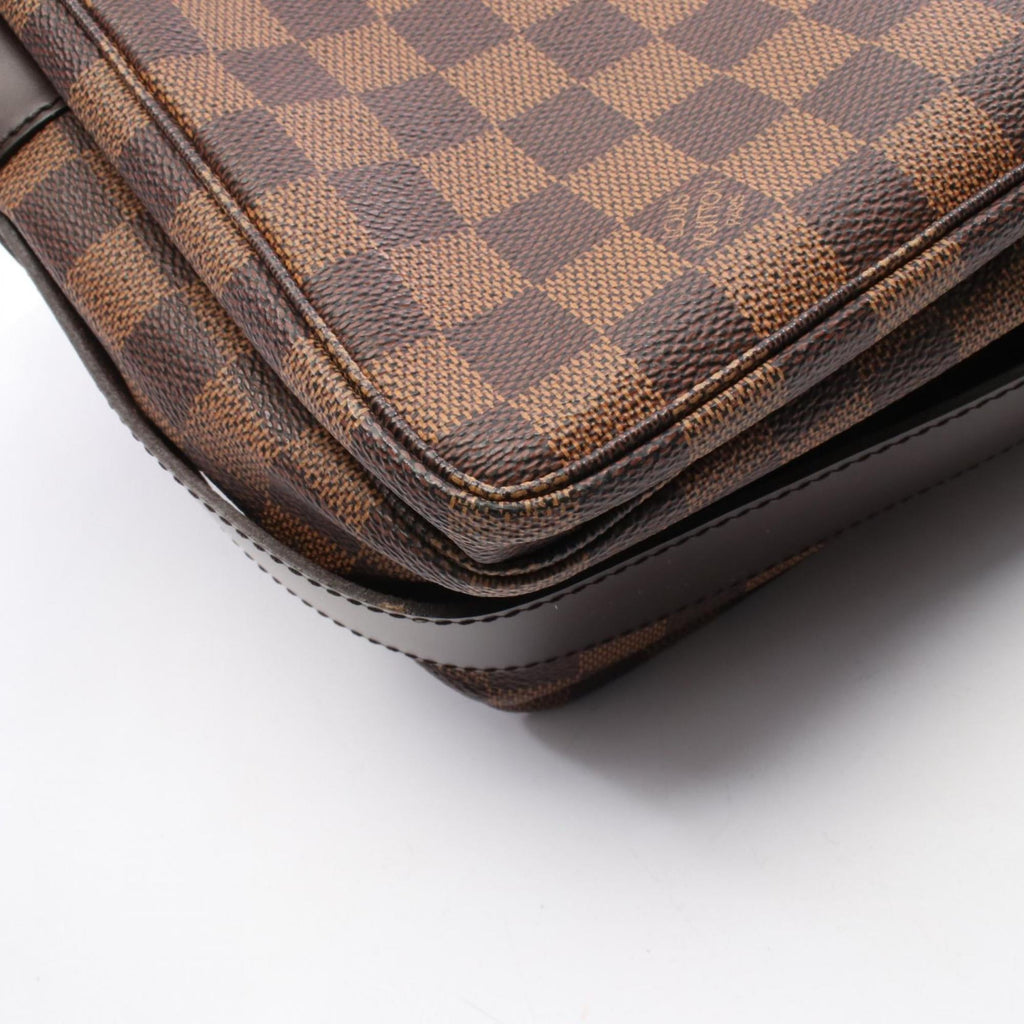Louis Vuitton Brown Damier Canvas Ebene Coated Canvas Leather Shoulder Bag