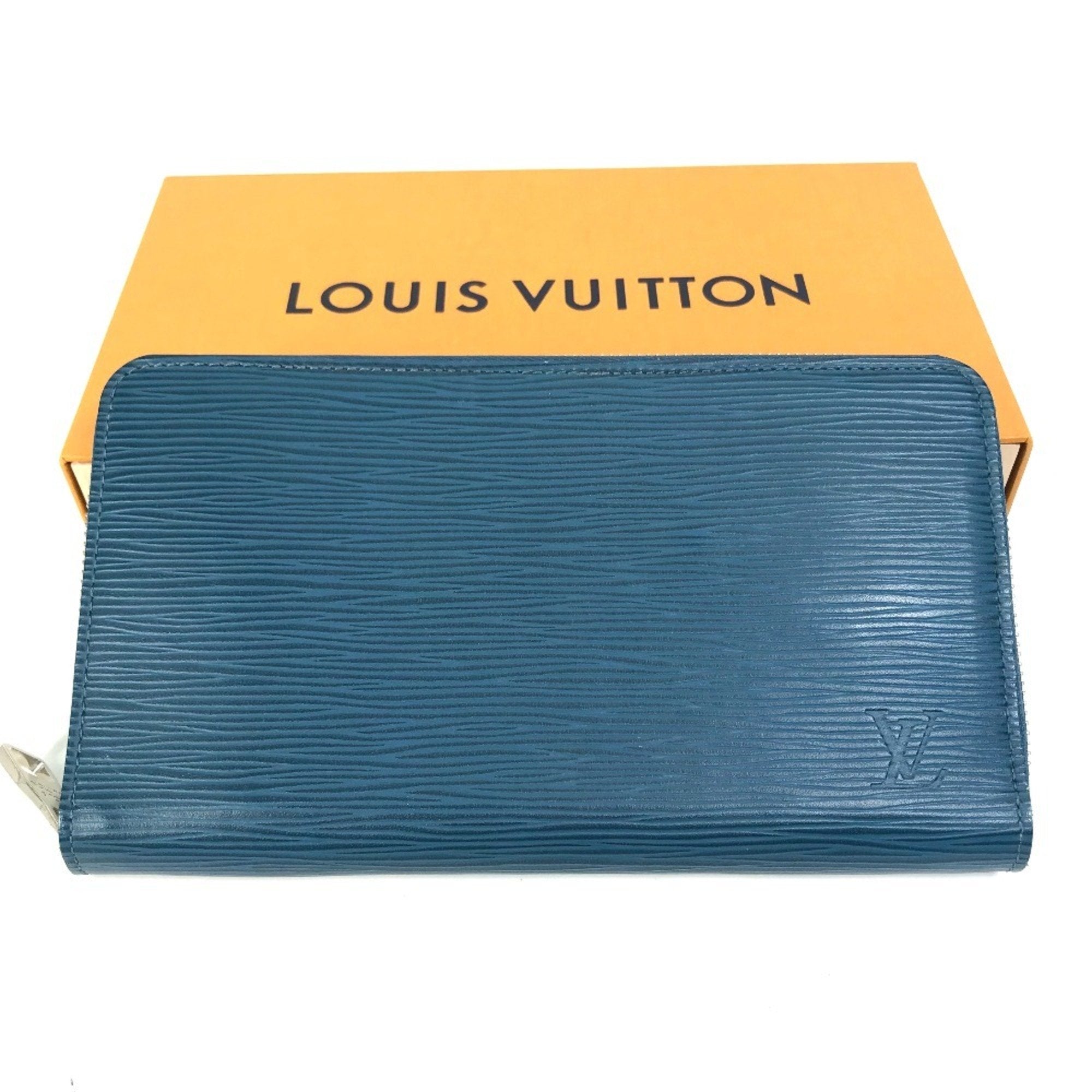 Louis Vuitton Epi Navy Epi Leather Long Wallet