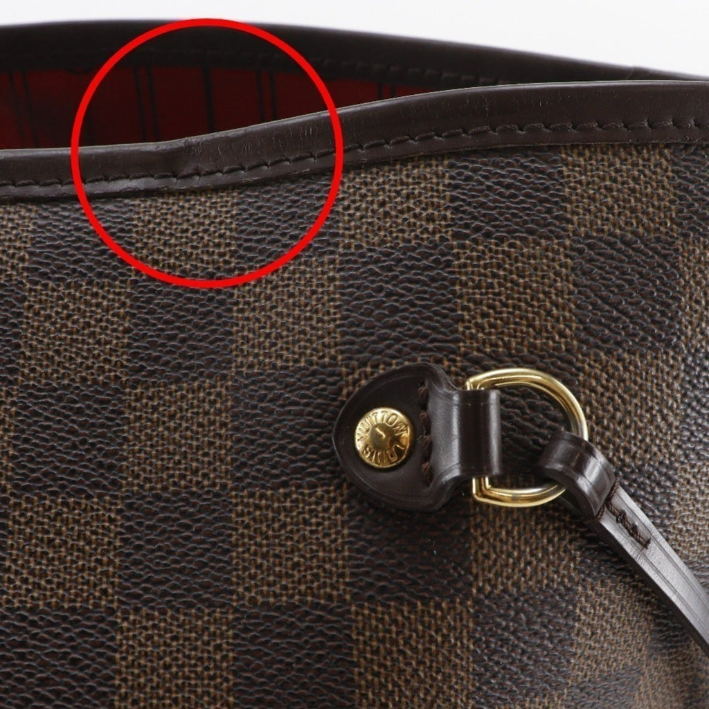 Louis Vuitton Brown Damier Canvas Tote Bag