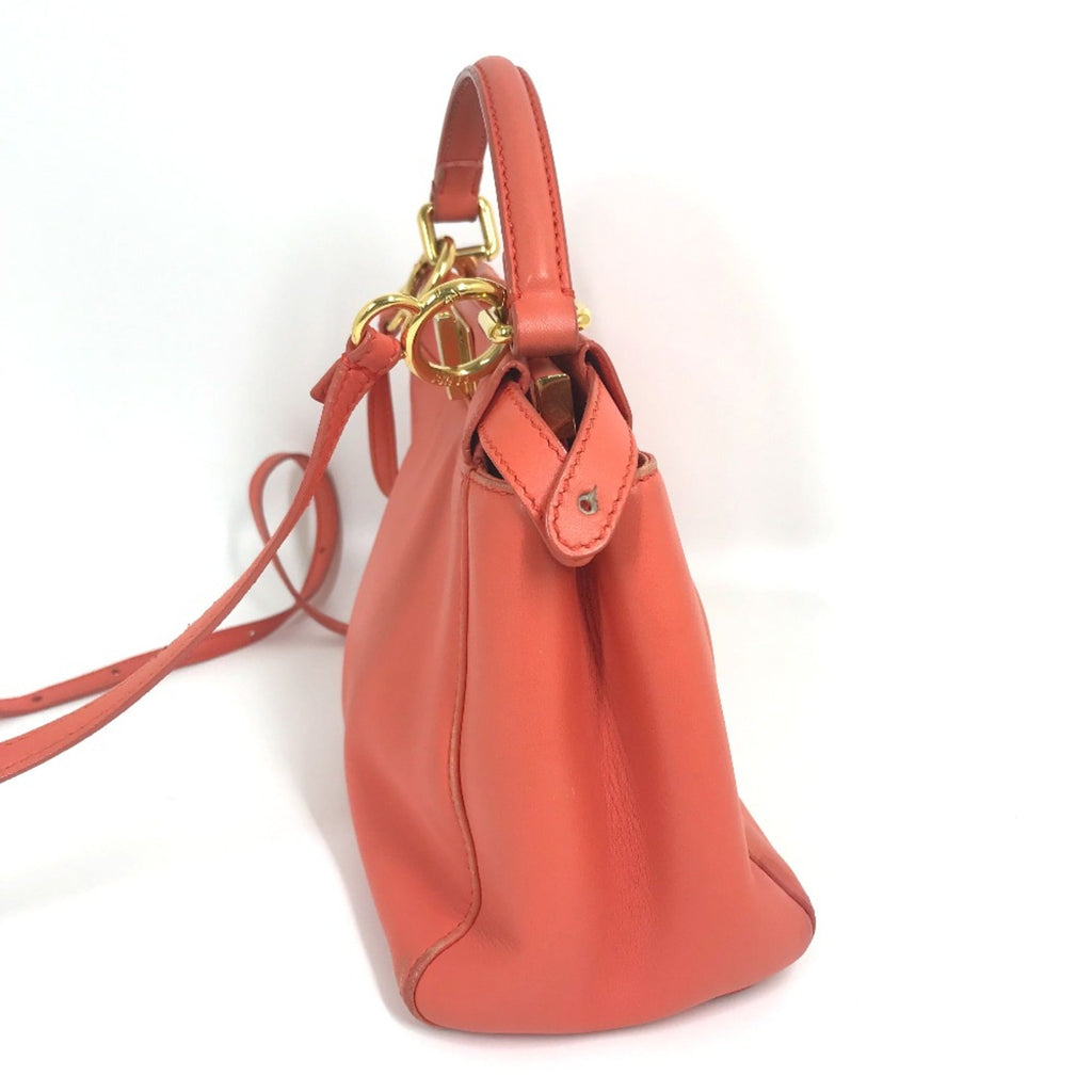 Fendi Pink Leather Handbag