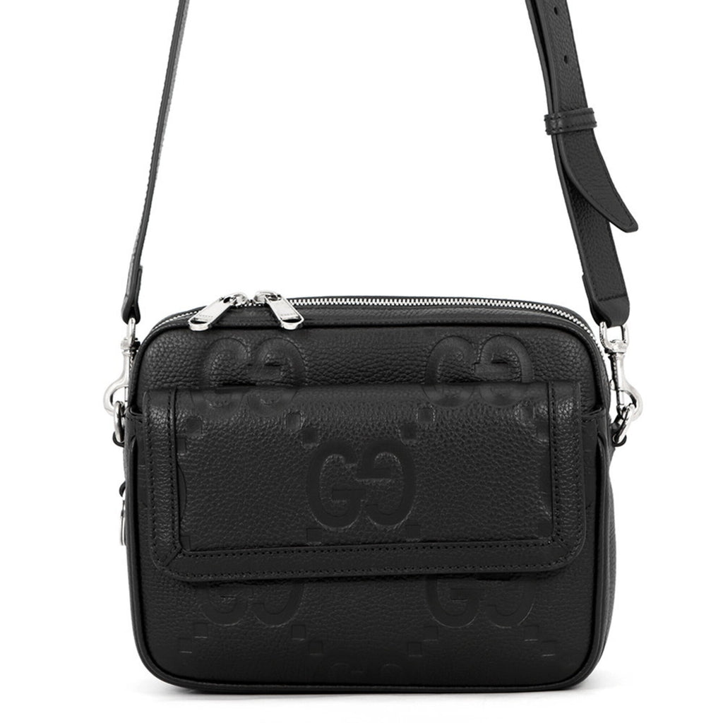 Gucci Black Leather Handbag Shoulder Bag (Pre-Owned)