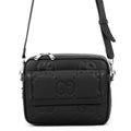 Gucci Black Leather Handbag Shoulder Bag (Pre-Owned)