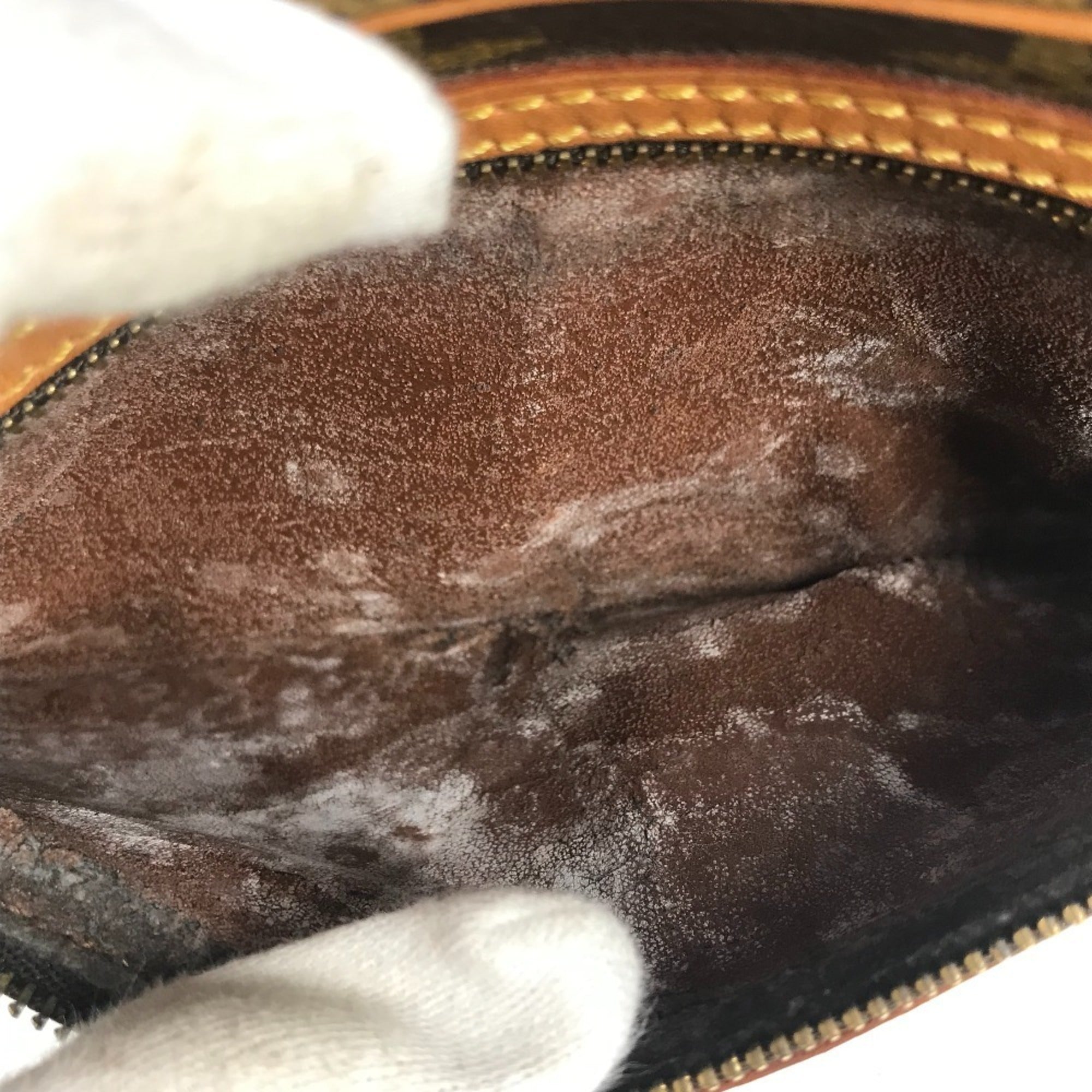 Louis Vuitton Brown Monogram Canvas Pochette Shoulder Bag