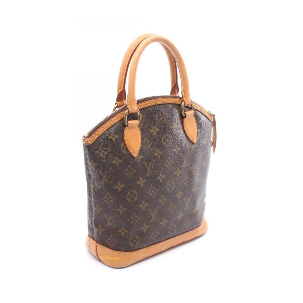 Louis Vuitton Brown Monogram Coated Canvas Leather Handbag