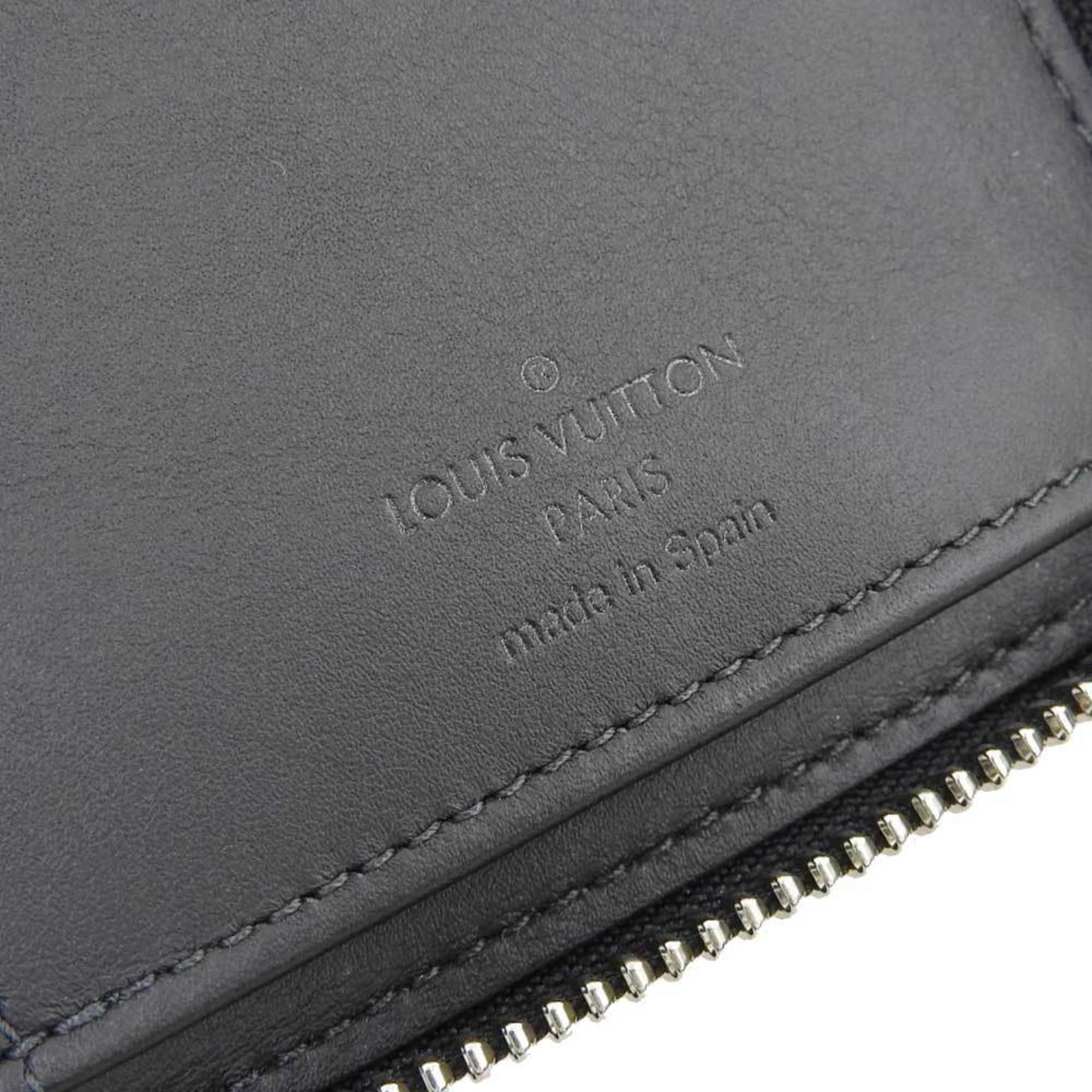 Louis Vuitton Damier Cobalt Zippy Wallet Vertical Round Zipper