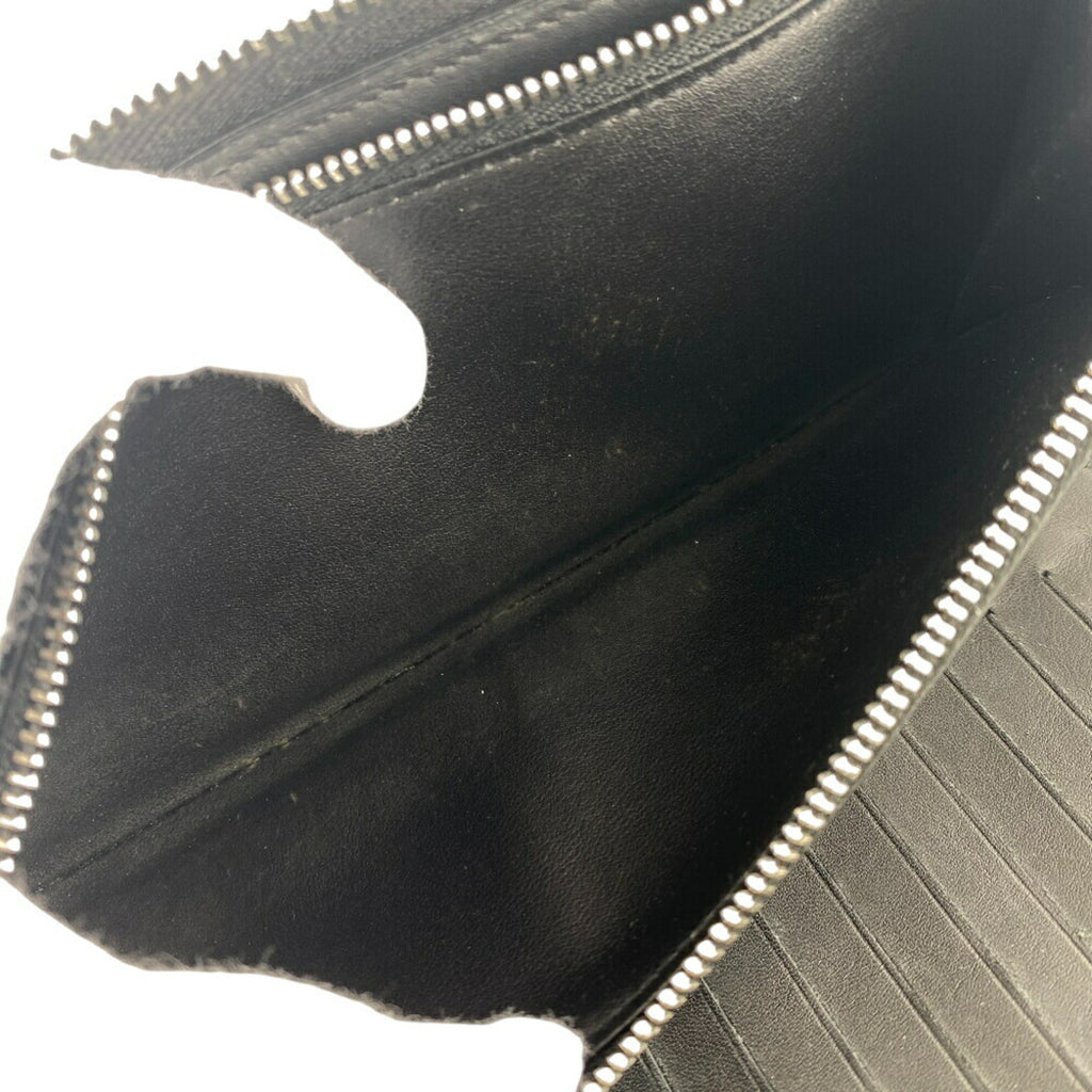 Louis Vuitton Black Leather Long Wallet