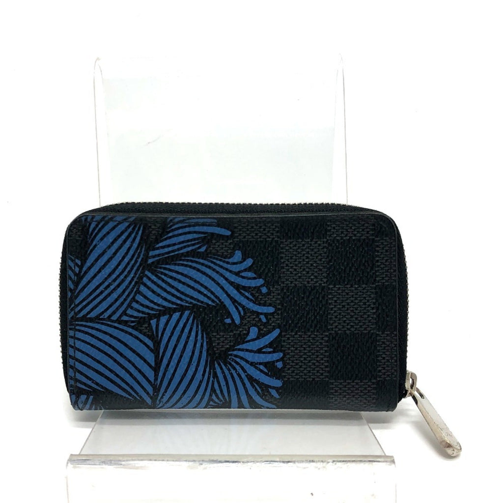 Louis Vuitton Black Damier Graphite Coin Purse/Coin Case