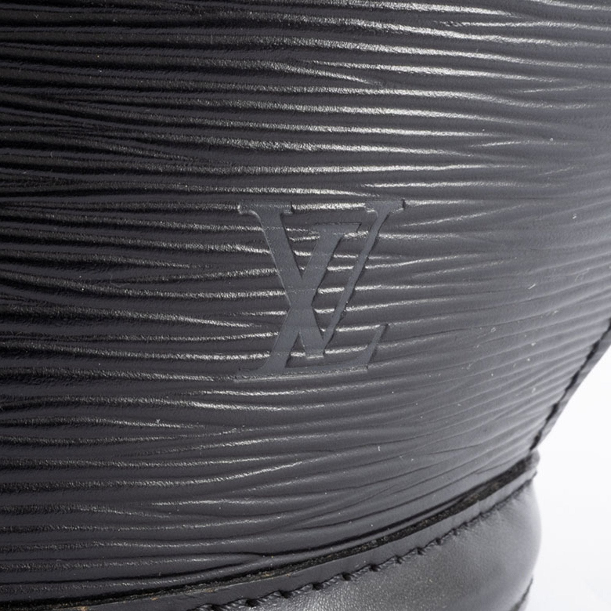 Louis Vuitton Epi Noir Epi Leather Shoulder Bag