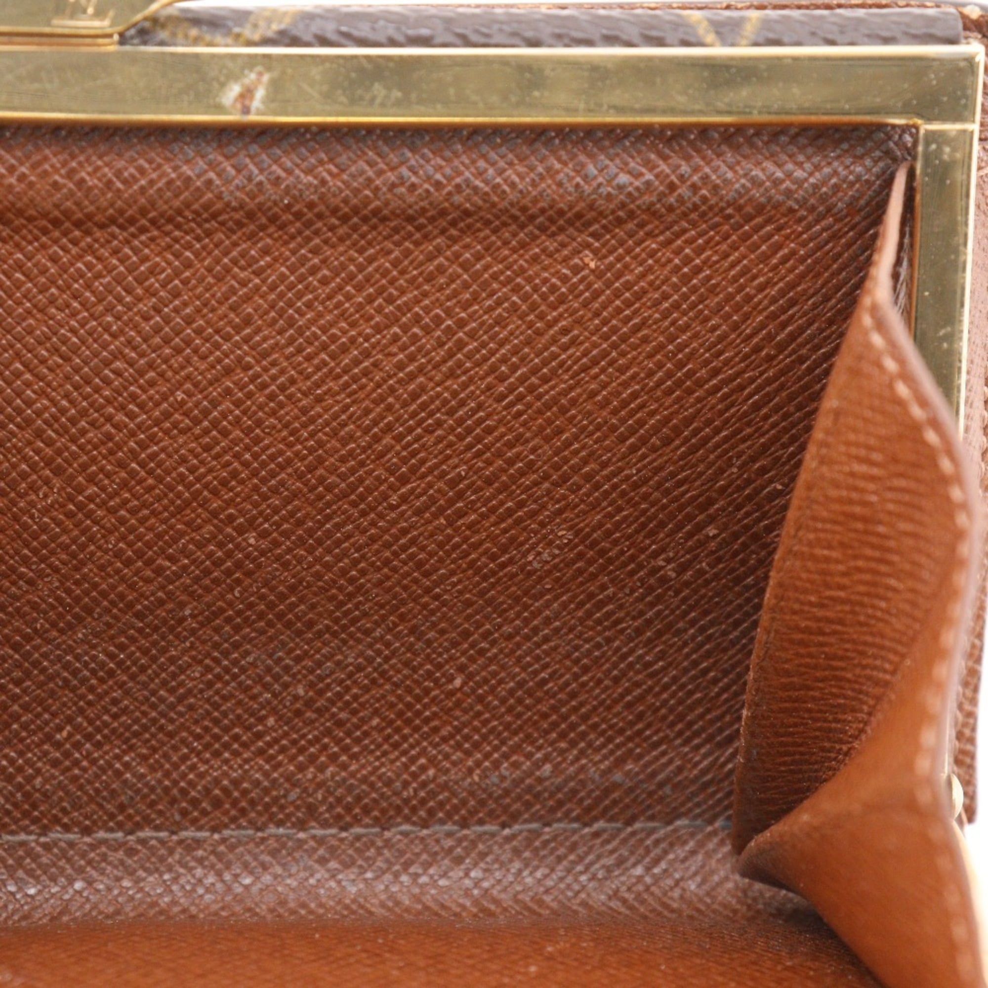 Louis Vuitton Brown Monogram Canvas Wallet