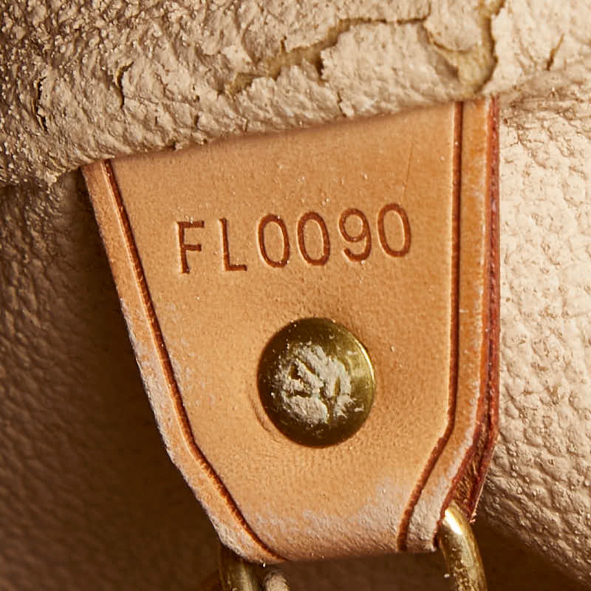 Louis Vuitton Brown Pvc Leather Shoulder Bag Tote Bag