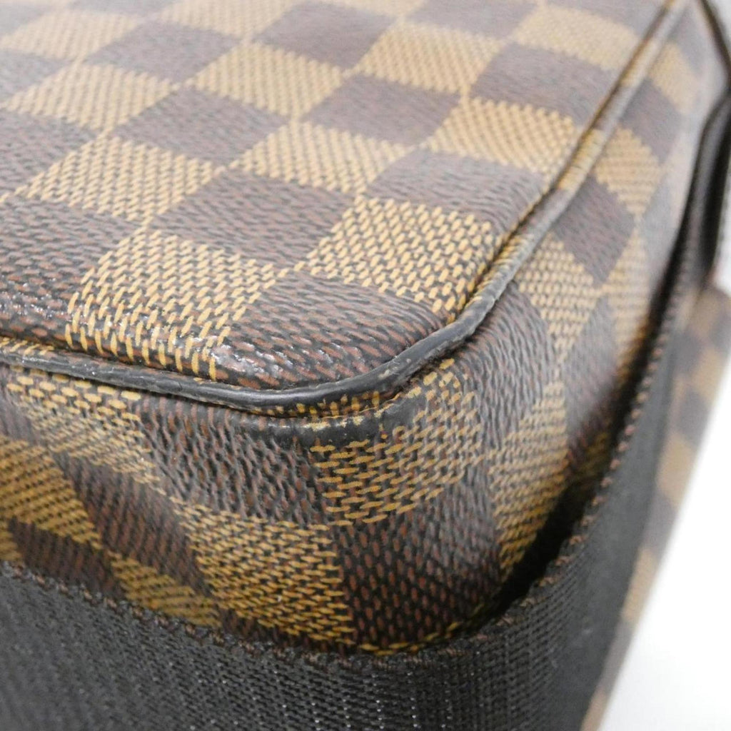 Louis Vuitton Damier Damier Canvas Ebene Damier Canvas Shoulder Bag