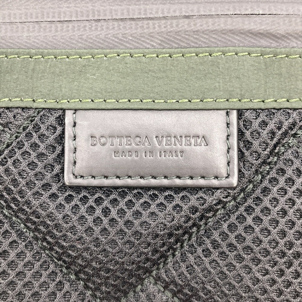 Bottega Veneta Green Nylon Fanny Pack Sling Bag