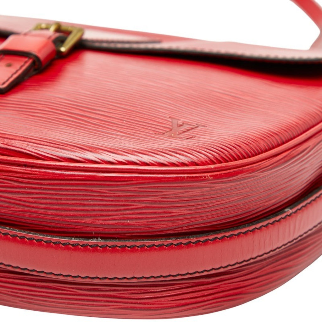 Louis Vuitton Castilian Red Leather Shoulder Bag