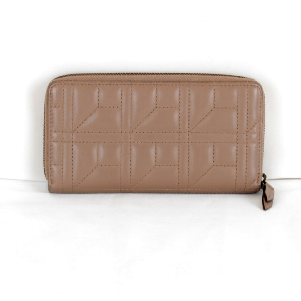 Gucci Brown Leather Long Wallet (Bi-Fold) (Pre-Owned)