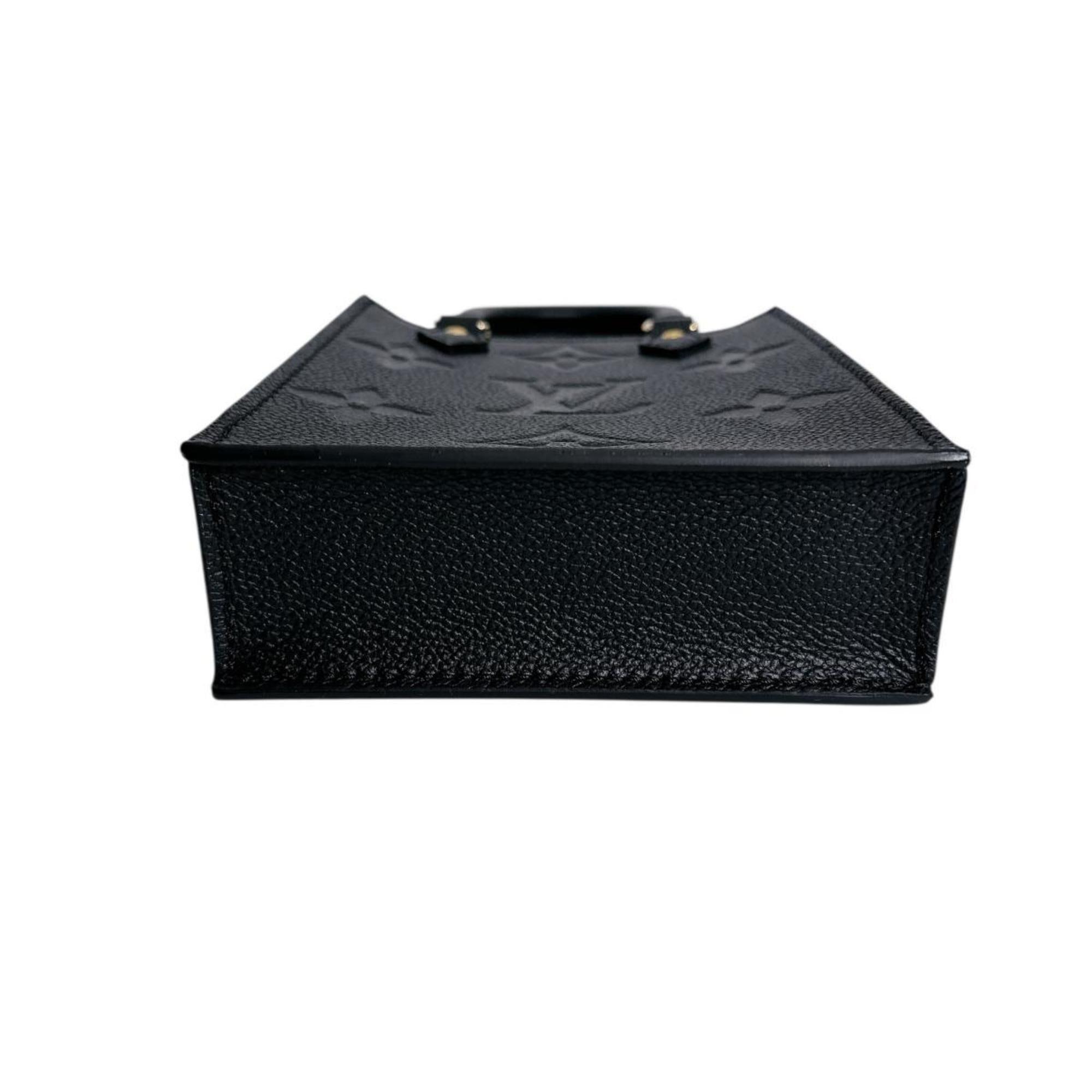 Louis Vuitton Black Monogram Empreinte Shoulder Bag