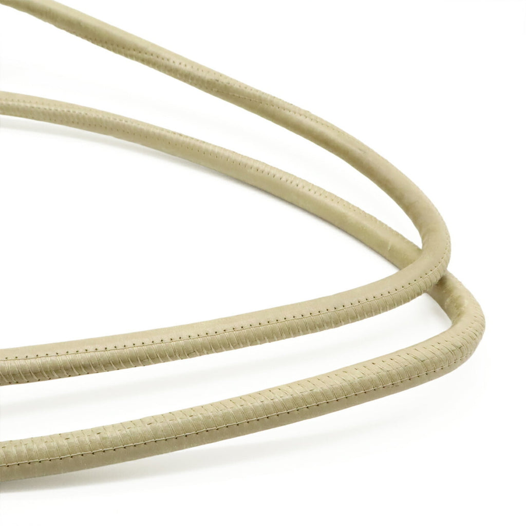 Chanel Beige White Leather Shoulder Bag Tote Bag