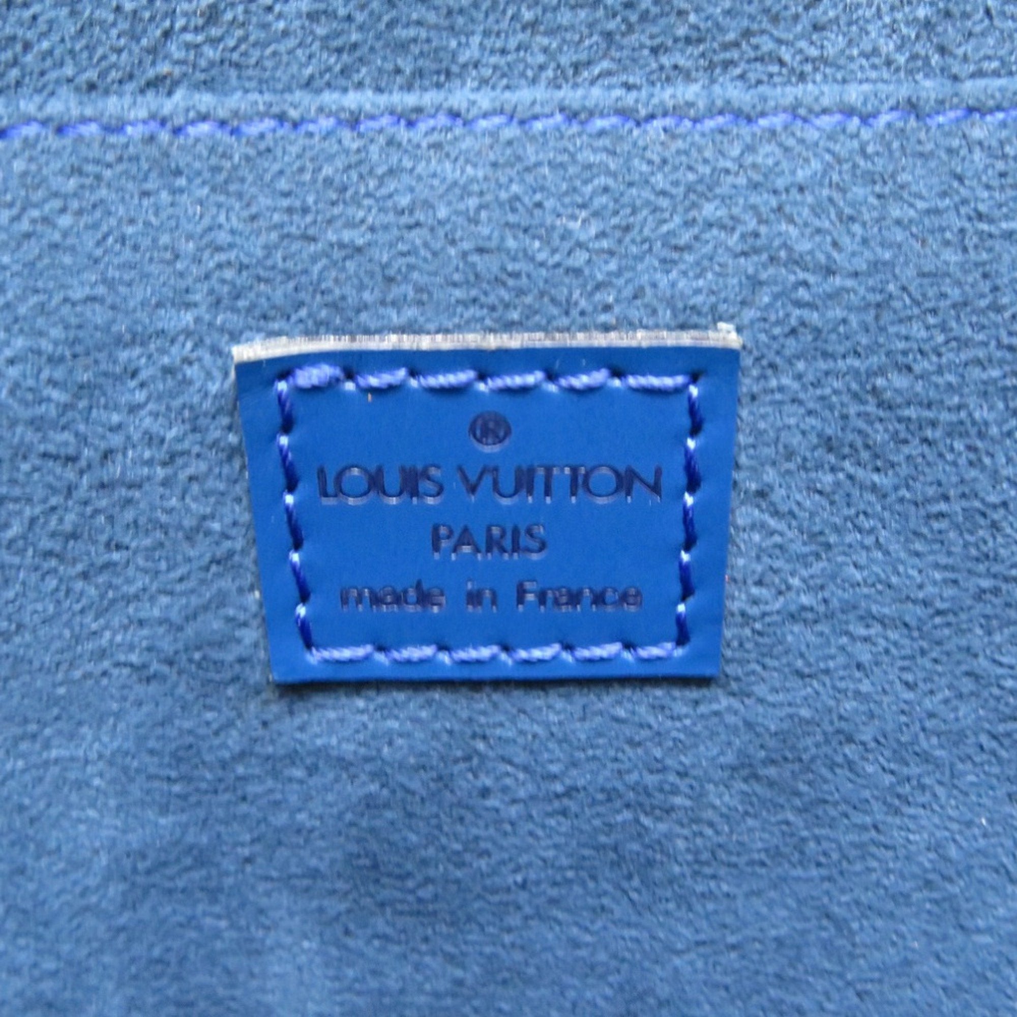 Louis Vuitton Epi Blue Toledo Blue Epi Leather Shoulder Bag