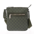 Gucci Green Pvc Shoulder Bag (Pre-Owned)