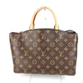 Louis Vuitton Brown Monogram Canvas Handbag Shoulder Bag Tote Bag