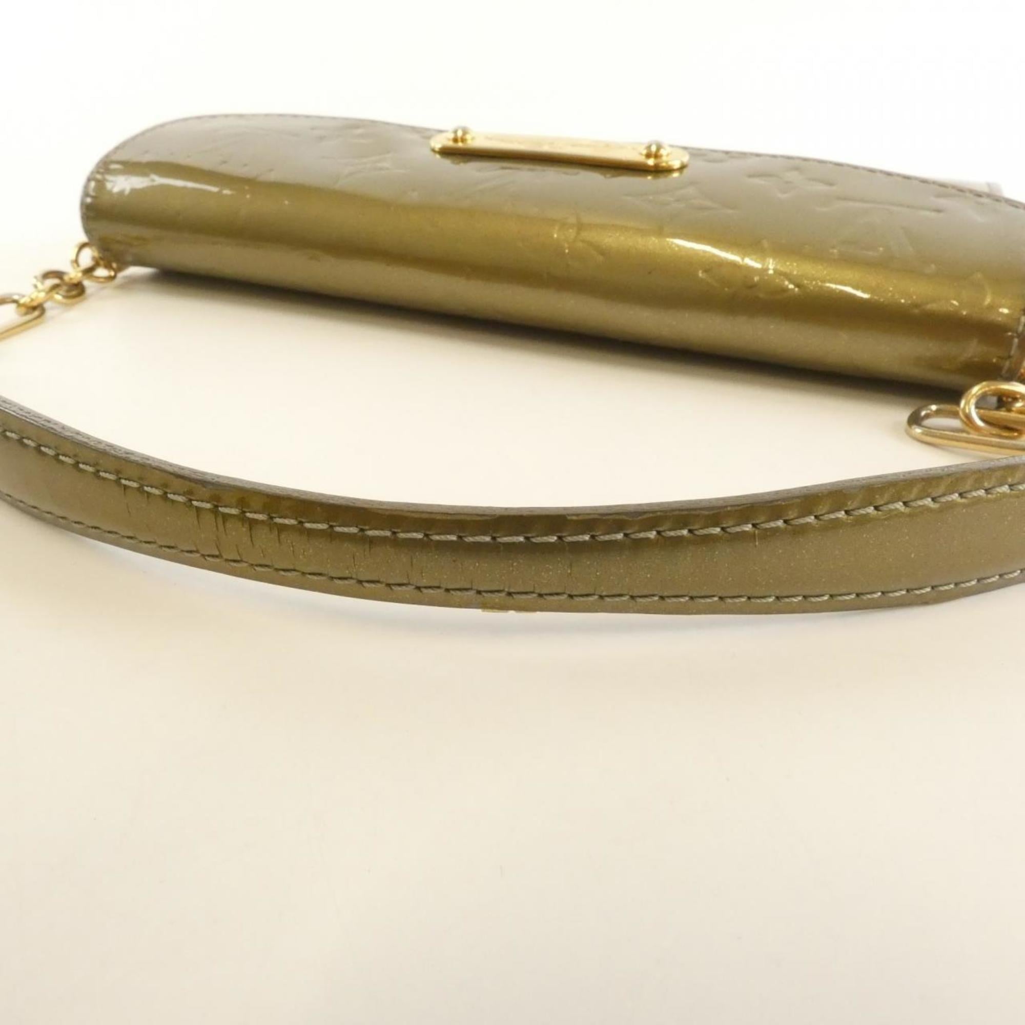 Louis Vuitton Gris Art Deco Leather Shoulder Bag