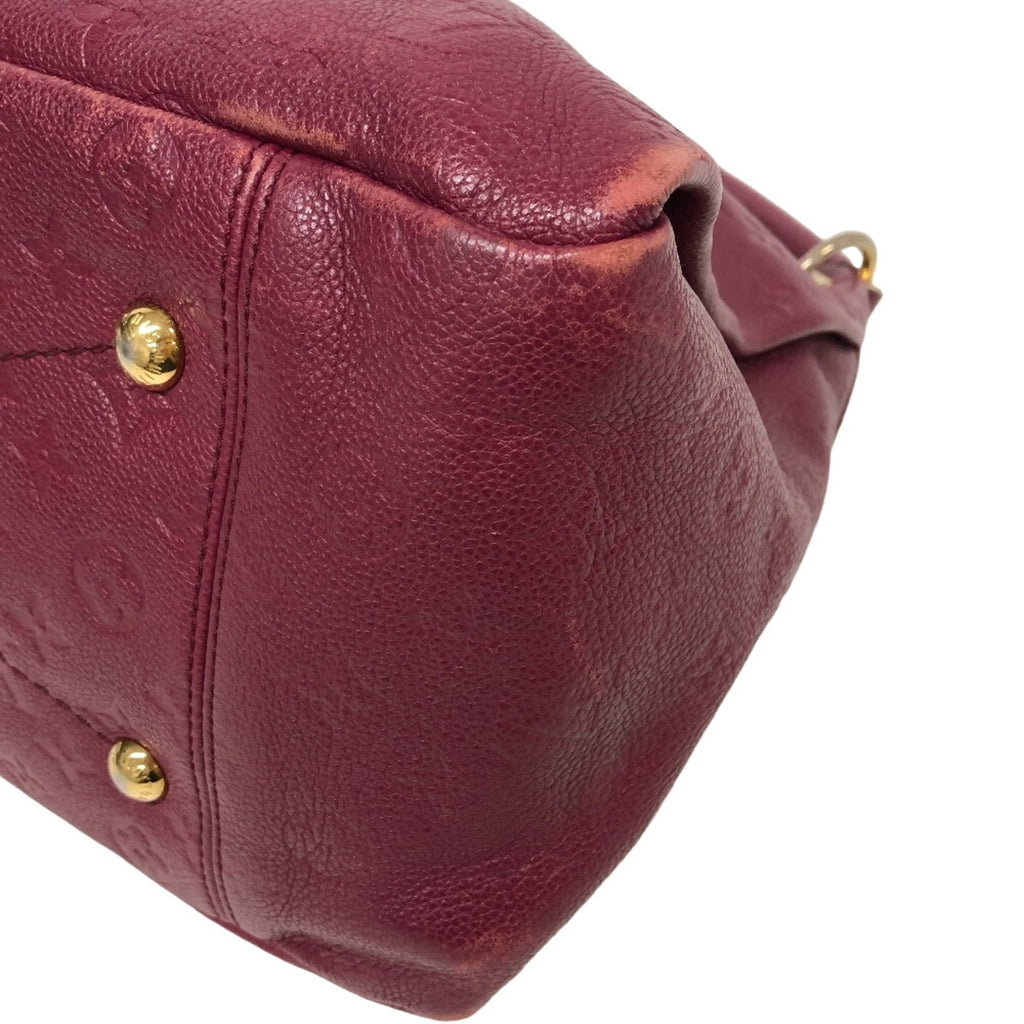 Louis Vuitton Monogram Empreinte Purple Leather Handbag