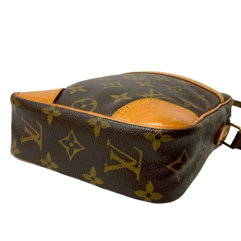 Louis Vuitton Brown Leather Pvc Pochette Shoulder Bag