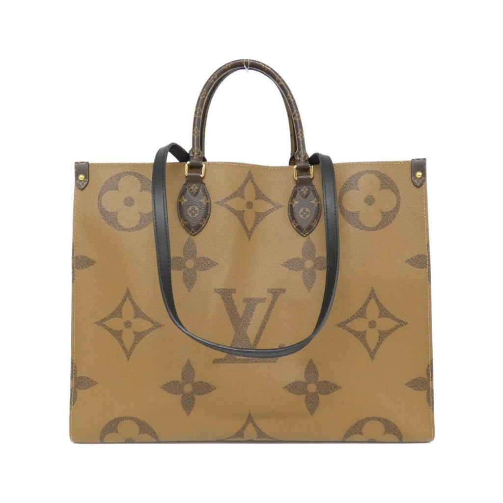 Louis Vuitton Marron Coated Canvas Handbag