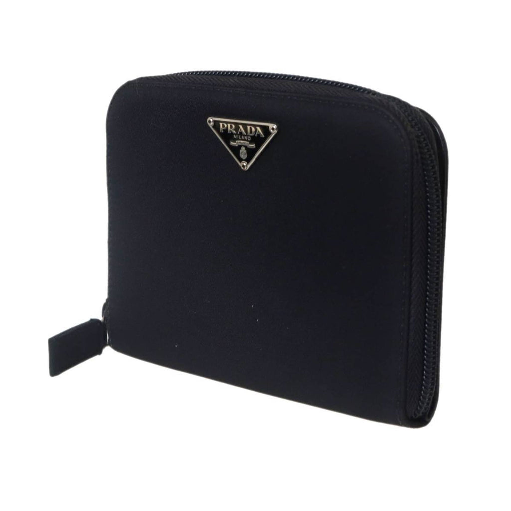 Prada Black Nylon Wallet (Bi-Fold)