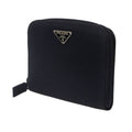 Prada Black Nylon Wallet (Bi-Fold)