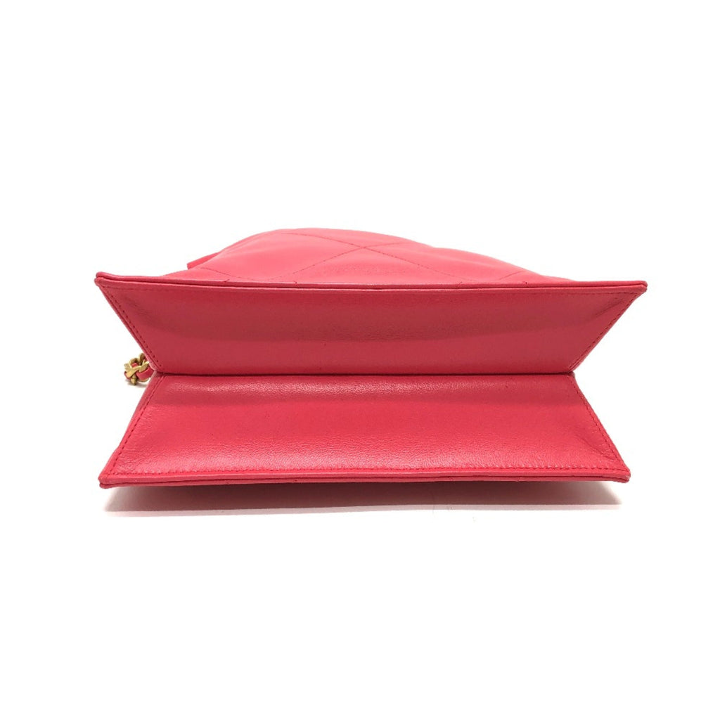 Chanel Pink Leather Handbag