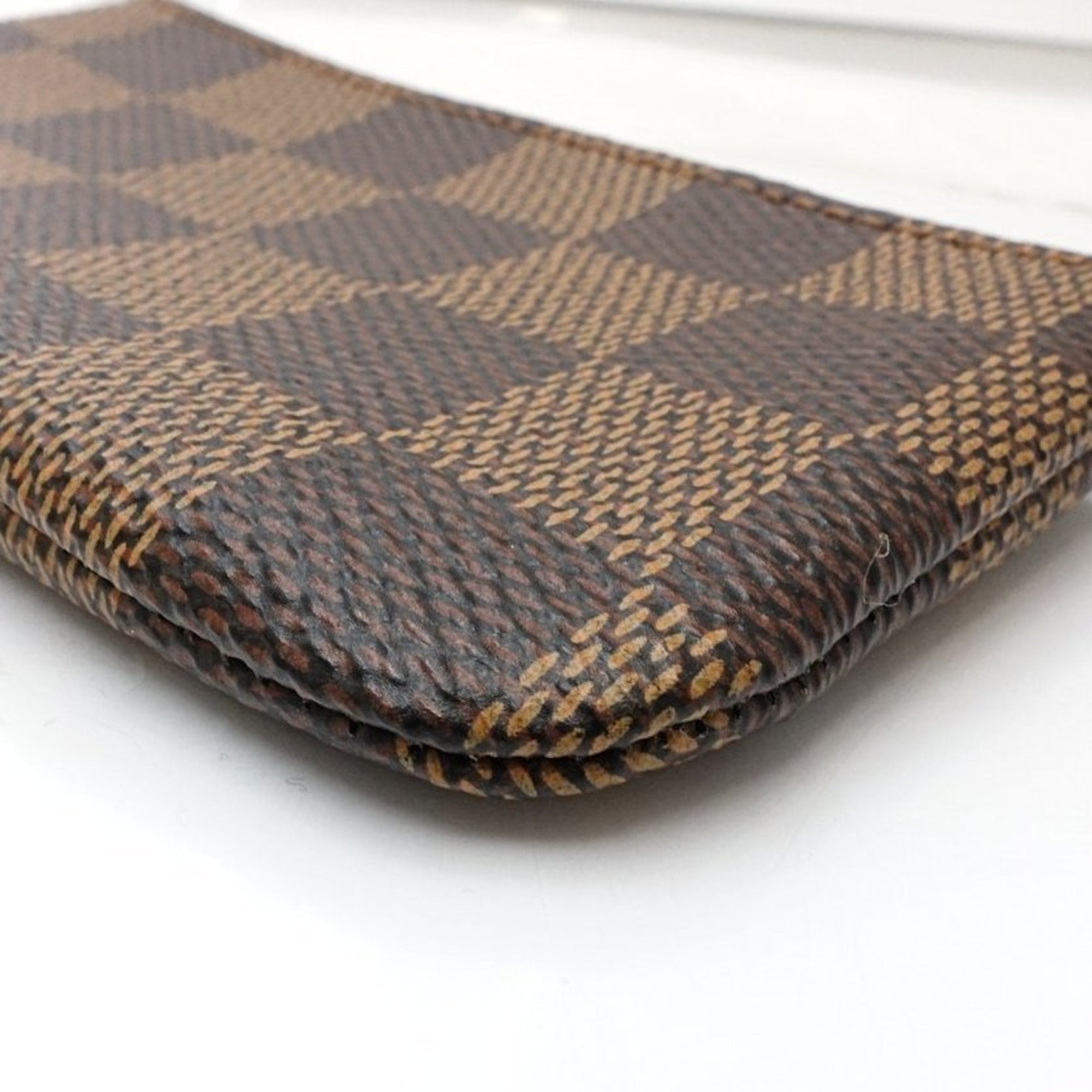 Louis Vuitton Damier Canvas Ebene Canvas Coin Purse/Coin Case
