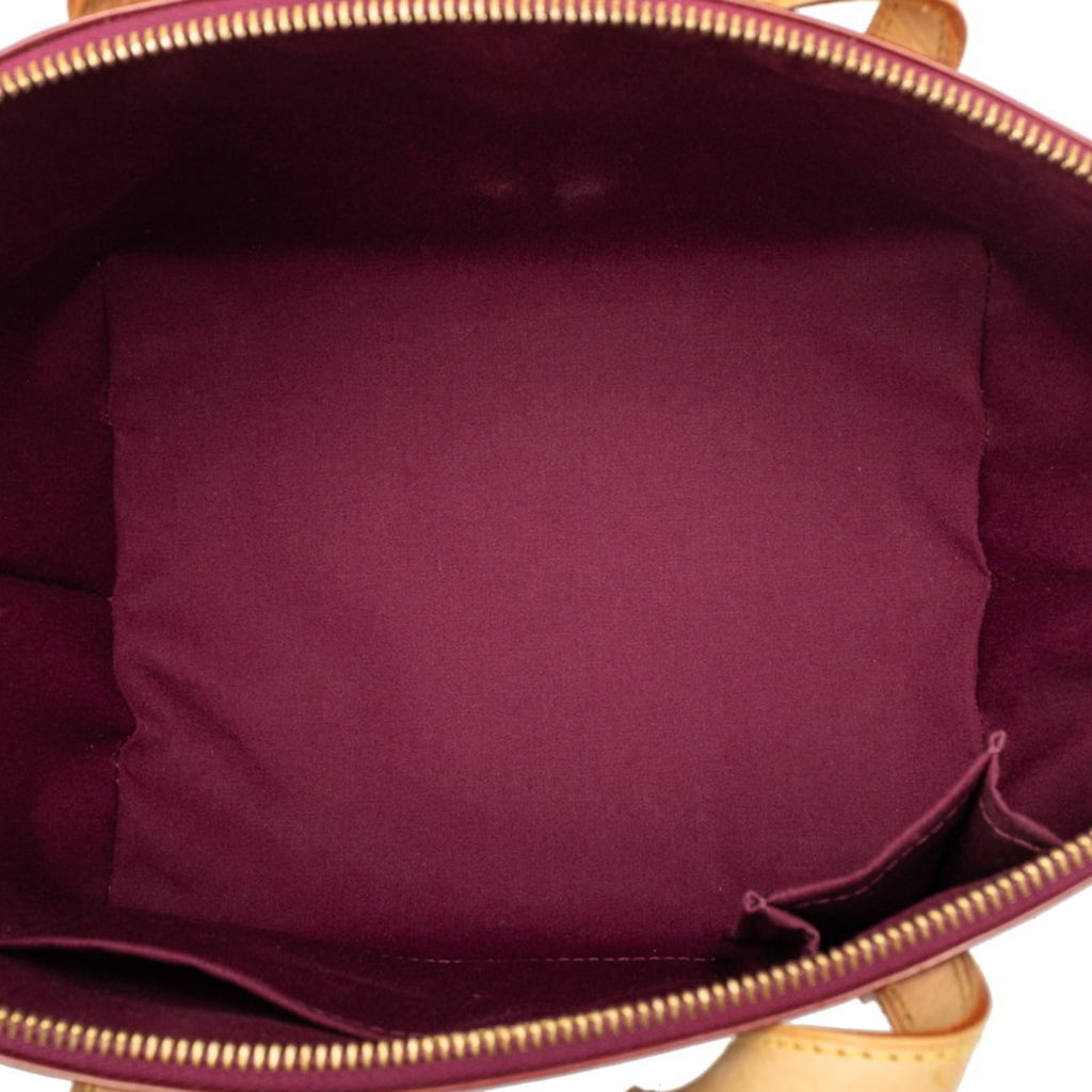 Louis Vuitton Purple Violet Patent Leather Handbag