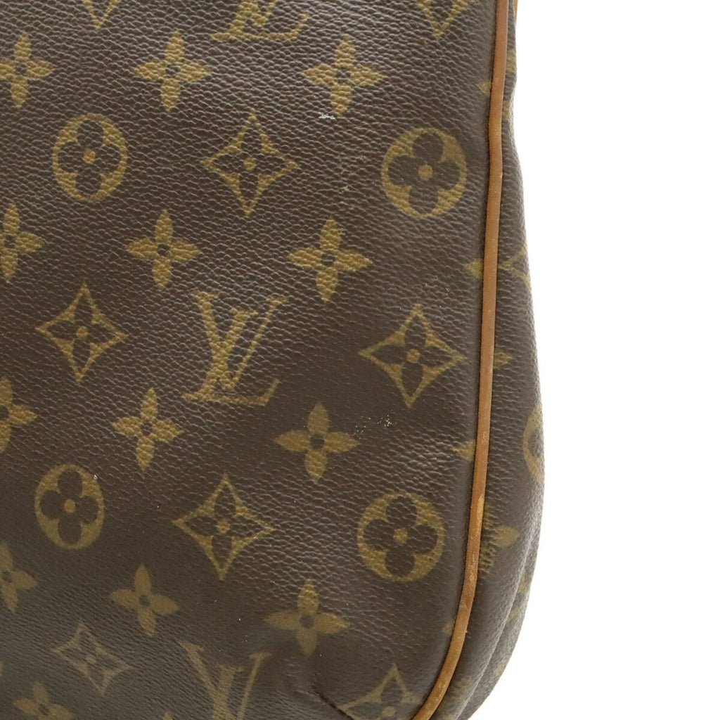 Louis Vuitton Brown Canvas Shoulder Bag