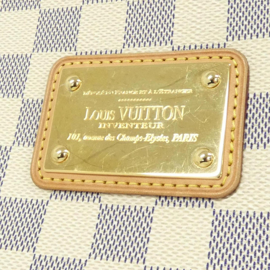 Louis Vuitton Azur White Coated Canvas Shoulder Bag