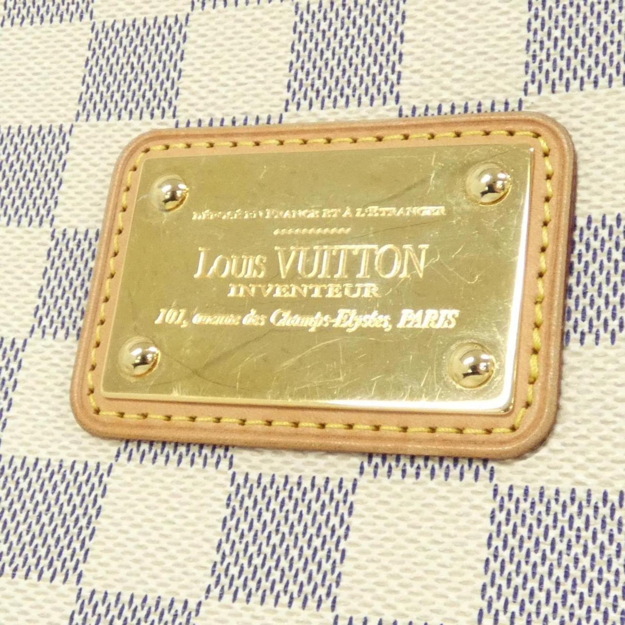 Louis Vuitton Azur White Coated Canvas Shoulder Bag
