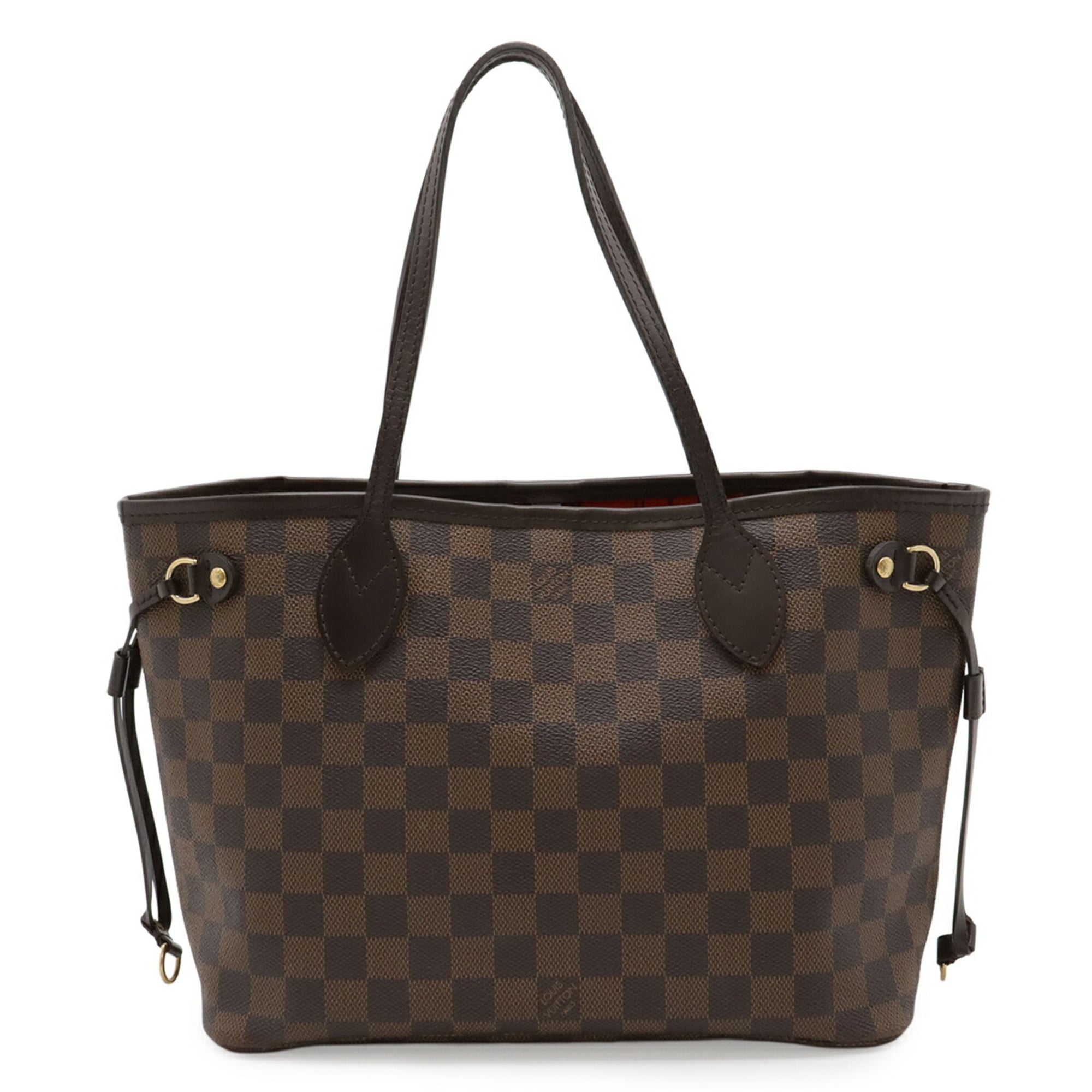 Louis Vuitton Brown Damier Canvas Pvc Handbag Shoulder Bag Tote Bag