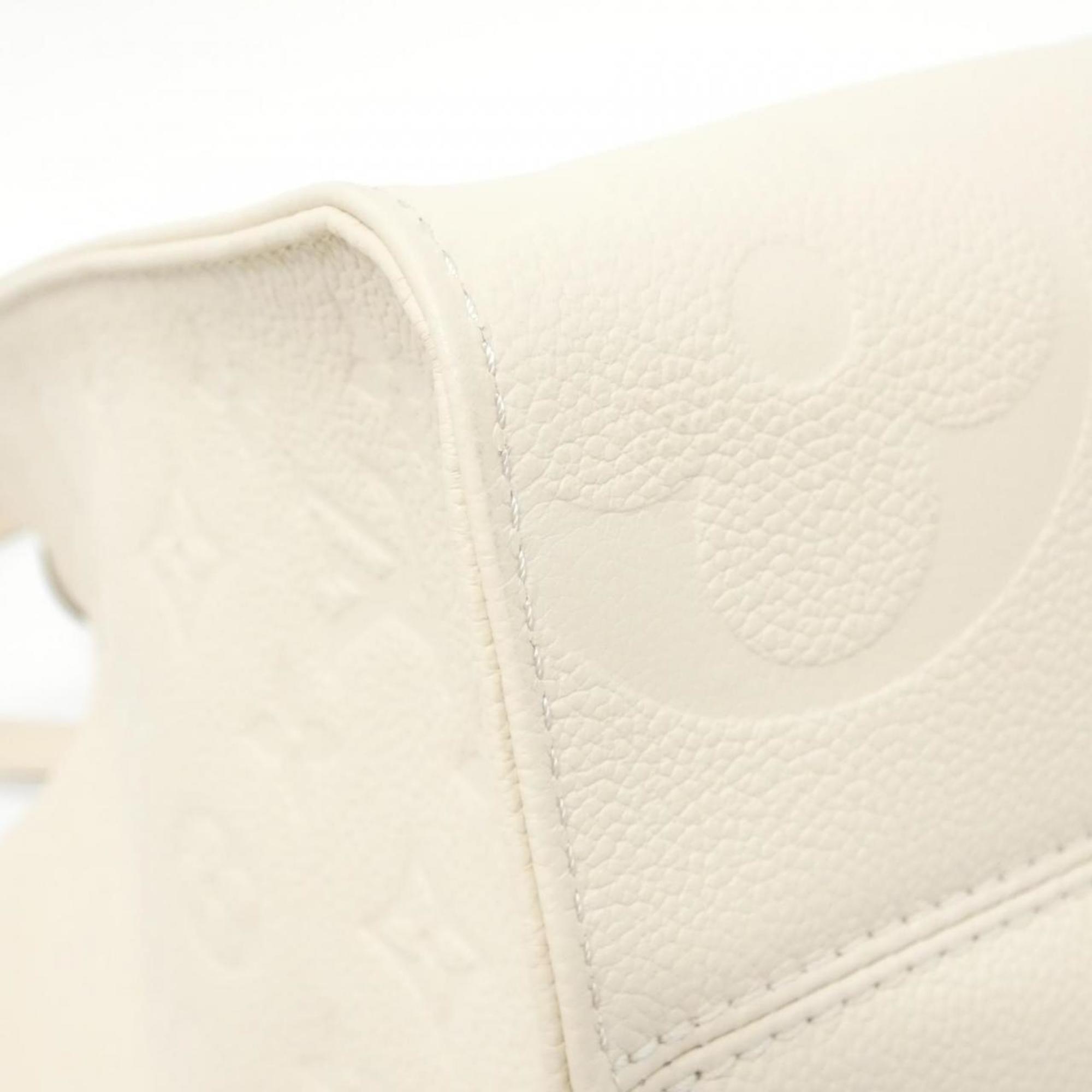 Louis Vuitton Beige Leather Handbag