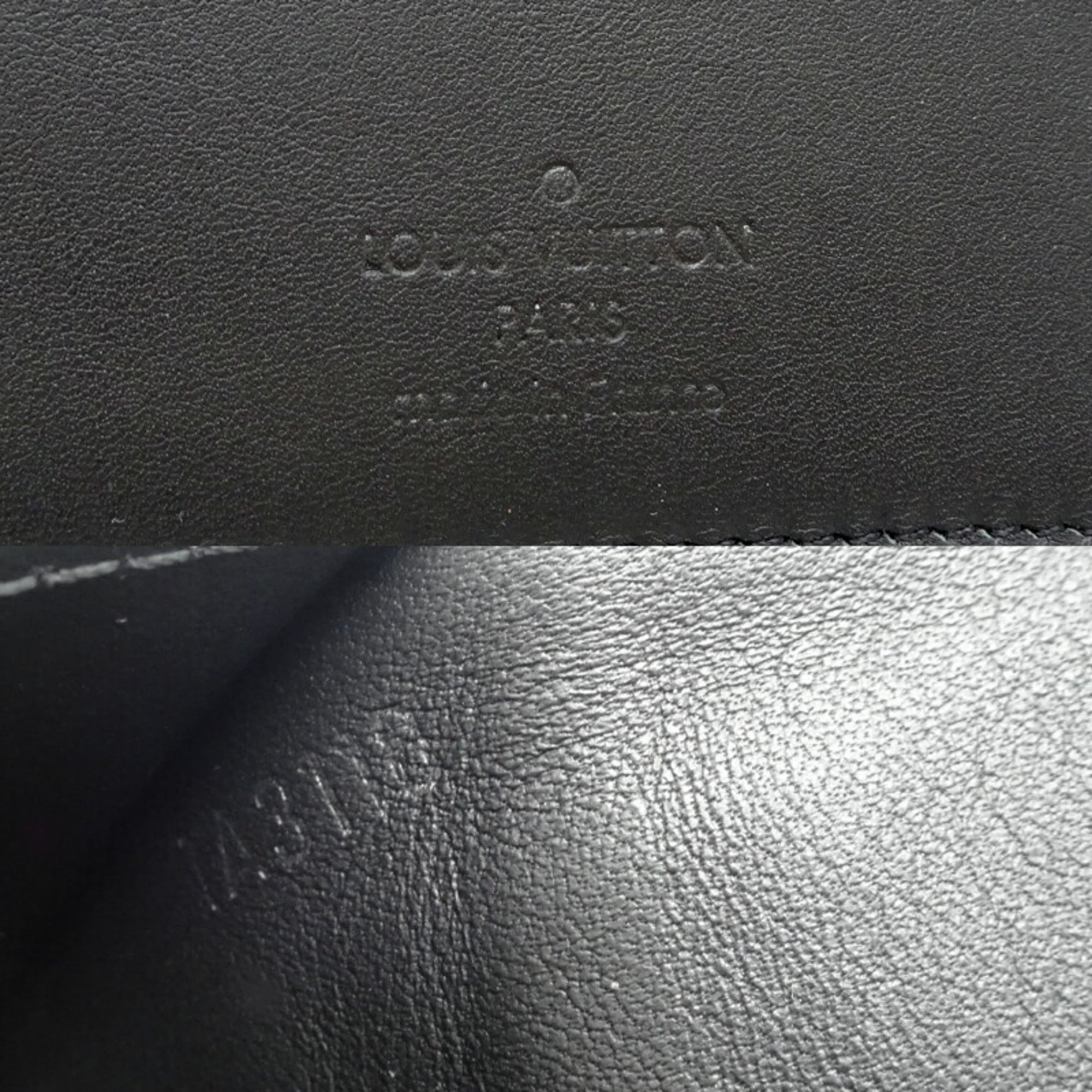 Louis Vuitton Black Noir Long Wallet