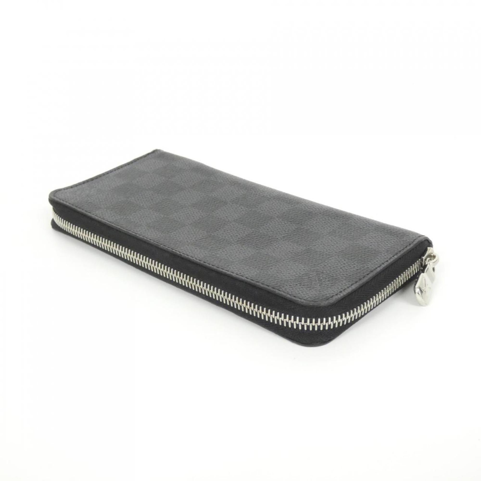 Louis Vuitton Graphite Coated Canvas Long Wallet