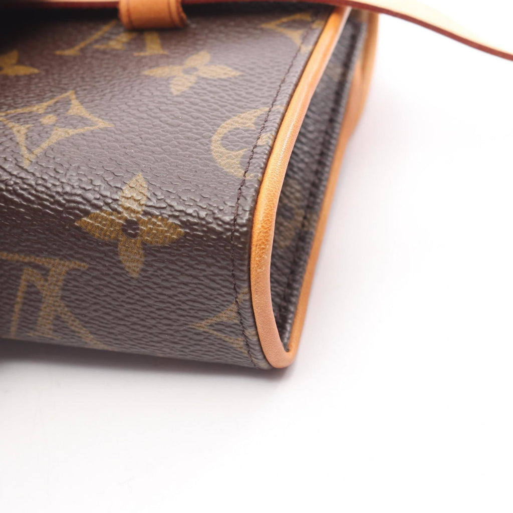 Louis Vuitton Brown Coated Canvas Pvc Monogram Leather Fanny Pack Pochette