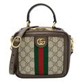 Gucci Ophidia Beige Gg Supreme Handbag Shoulder Bag (Pre-Owned)