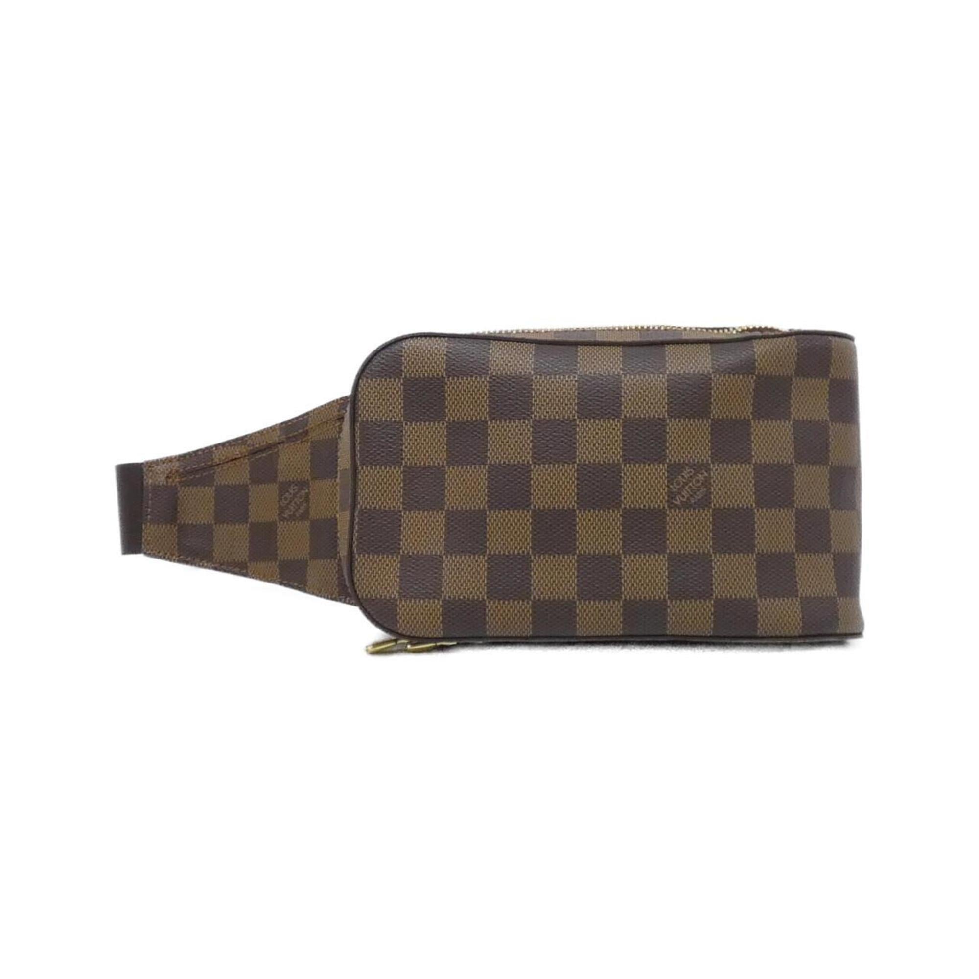 Louis Vuitton Damier Canvas Ebene Damier Canvas Shoulder Bag