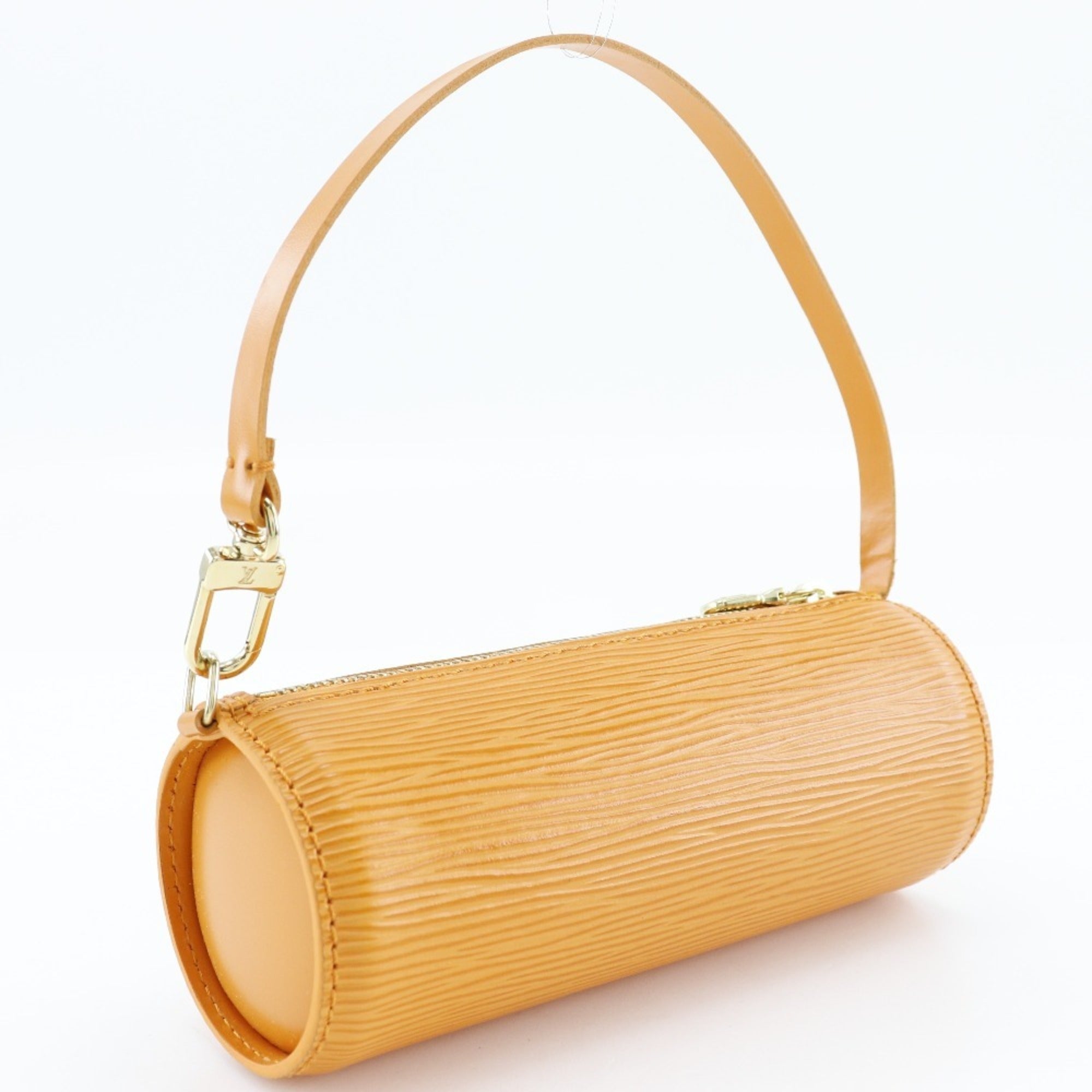 Louis Vuitton Orange Epi Leather Handbag