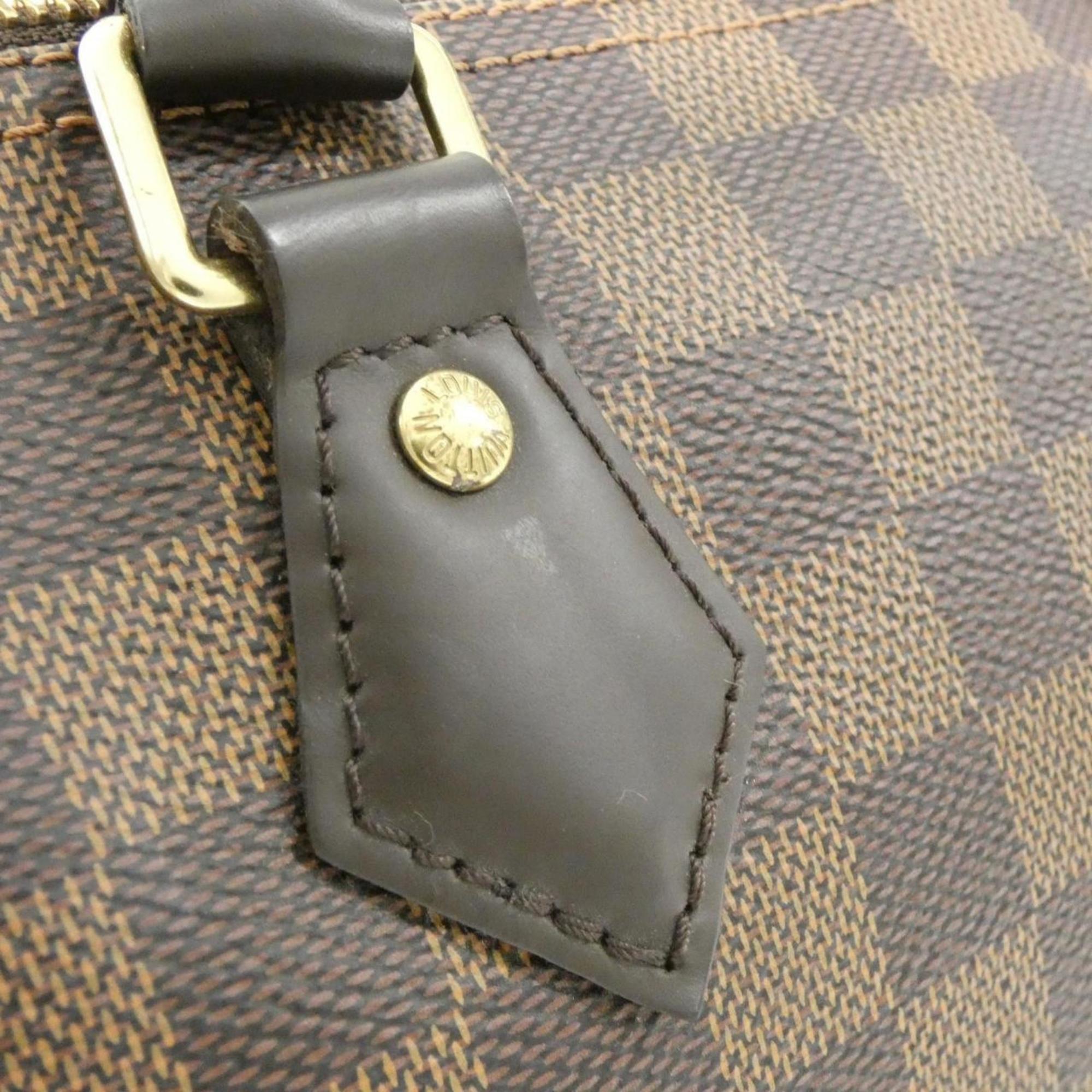 Louis Vuitton Ebene Coated Canvas Boston Bag