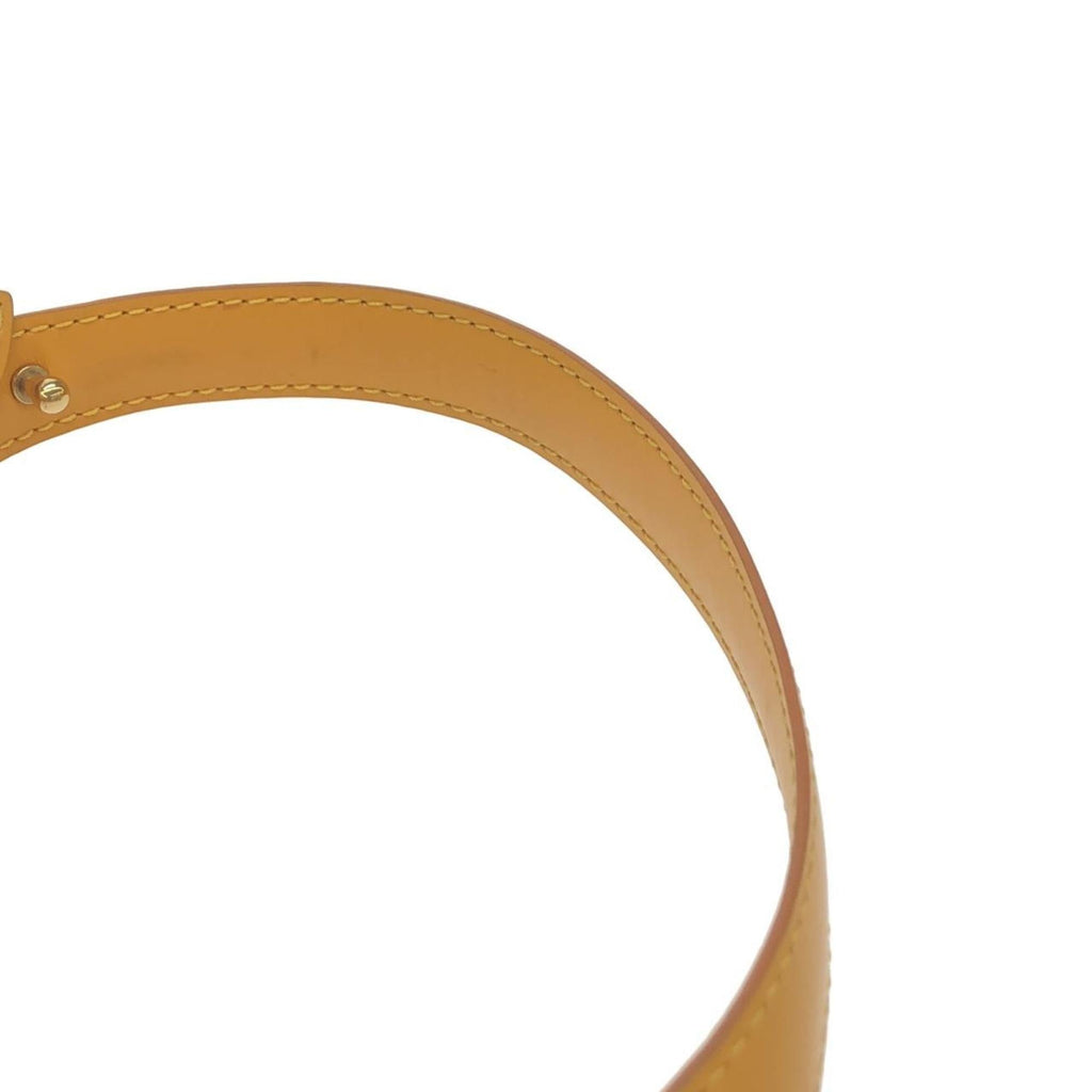 Louis Vuitton Yellow Leather Shoulder Bag