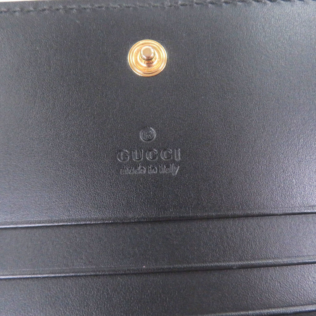 Gucci Black Leather Wallet (Bi-Fold) (Pre-Owned)