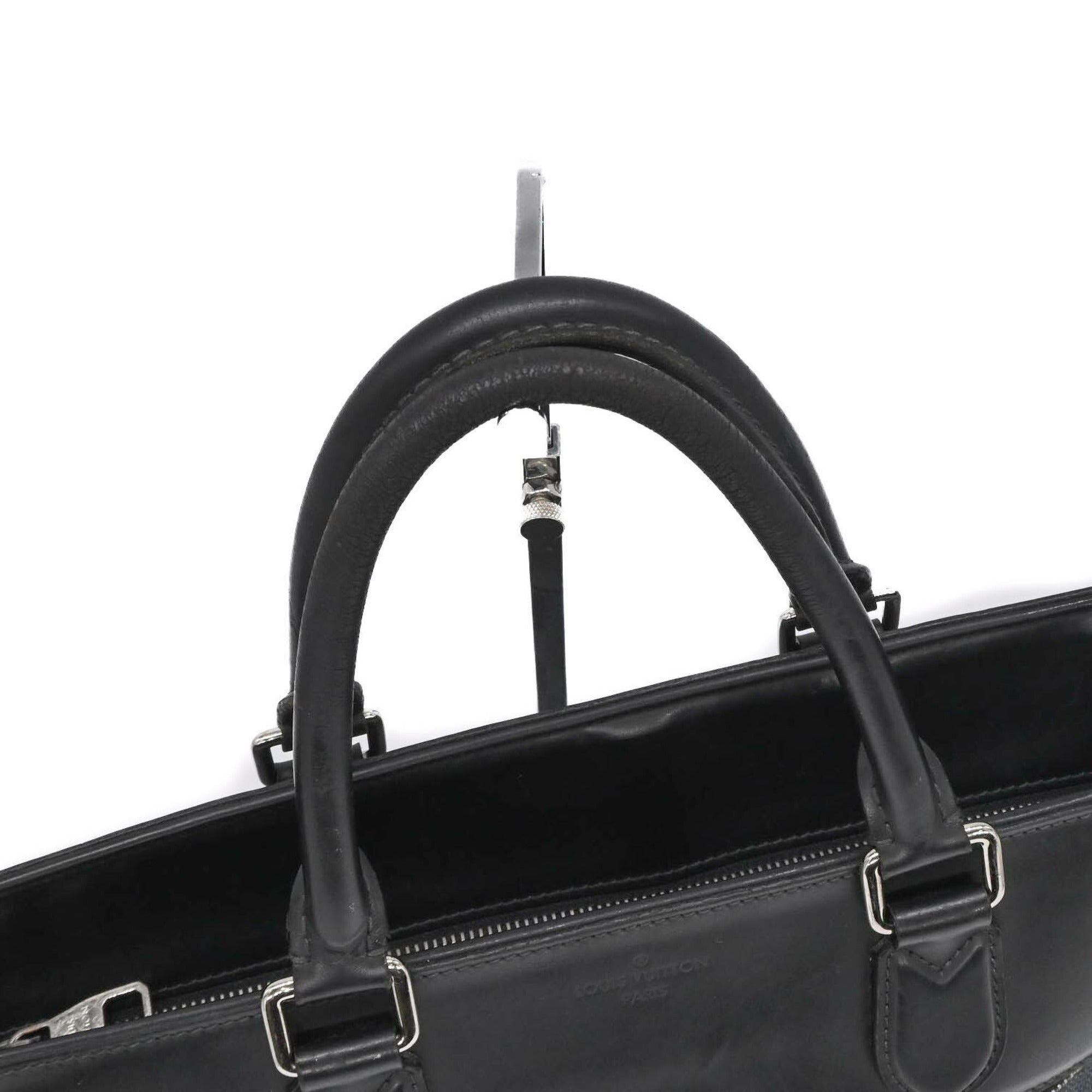 Louis Vuitton Black Cobalt Shoulder Bag Tote Bag