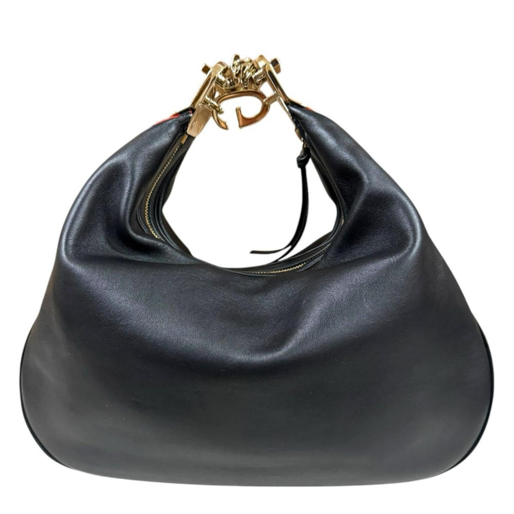 Gucci Black Leather Shoulder Bag (Pre-Owned)