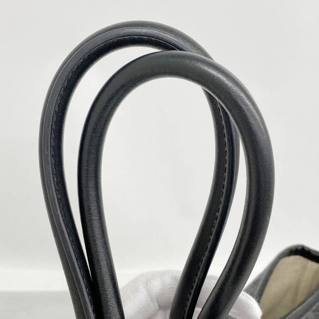 Gucci Black Leather Tote Bag (Pre-Owned)